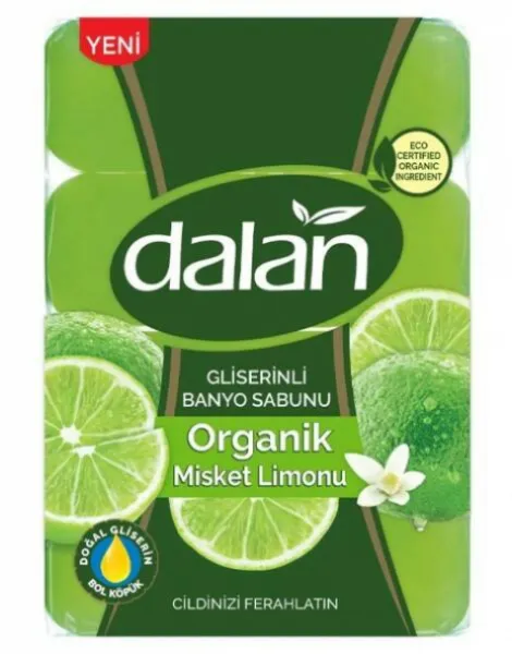 Dalan Gliserinli Organik Misket Limon Sabunu 600 gr Sabun