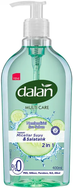 Dalan Multi Care Micellar Suyu & Salatalık Sıvı Sabun 400 ml Sabun