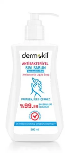 Dermokil Antibakteriyel Sıvı Sabun 500 ml Sabun