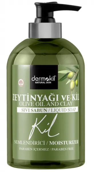 Dermokil Zeytinyağı ve Kil Sıvı Sabun 500 ml Sabun