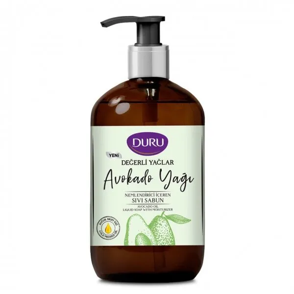 Duru Değerli Yağlar Nemlendiricili Avokado Yağı Sıvı Sabun 500 ml Sabun