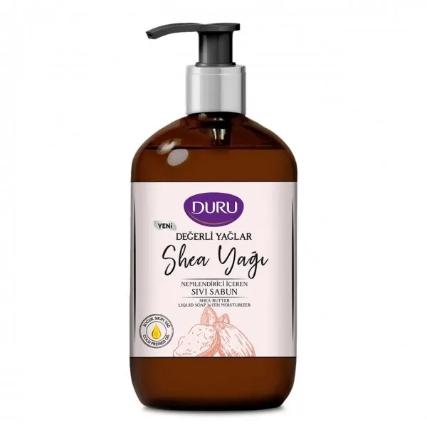 Duru Değerli Yağlar Nemlendiricili Shea Yağı Sıvı Sabun 500 ml Sabun