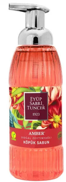 Eyüp Sabri Tuncer Amber Doğal Zeytinyağlı Köpük Sabun 500 ml Sabun