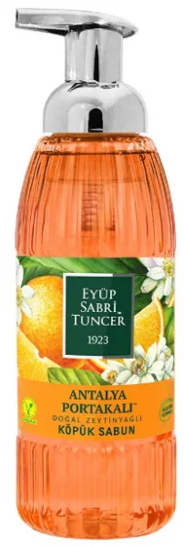 Eyüp Sabri Tuncer Antalya Portakalı Doğal Zeytinyağlı Köpük Sabun 500 ml Sabun