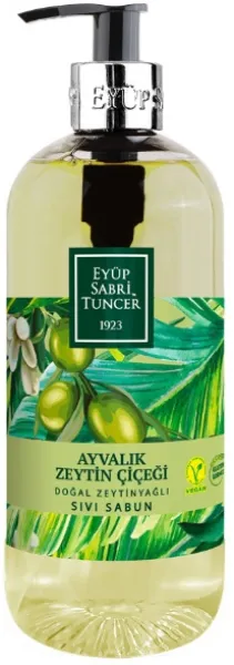 Eyüp Sabri Tuncer Ayvalık Zeytin Çiçeği Doğal Zeytinyağlı Sıvı Sabun 500 ml Sabun