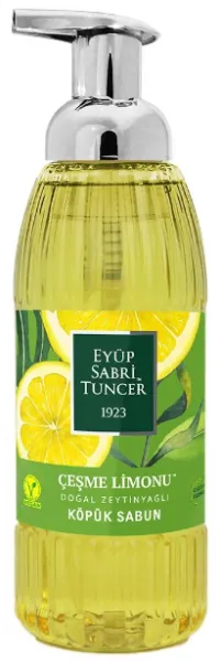 Eyüp Sabri Tuncer Çeşme Limonu Doğal Zeytinyağlı Köpük Sabun 500 ml Sabun