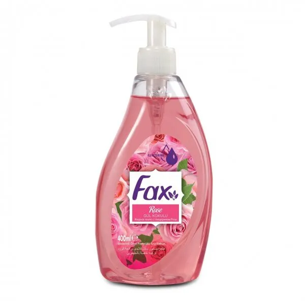 Fax Gül Kokulu Sıvı Sabun 400 ml 400 gr/ml Sabun