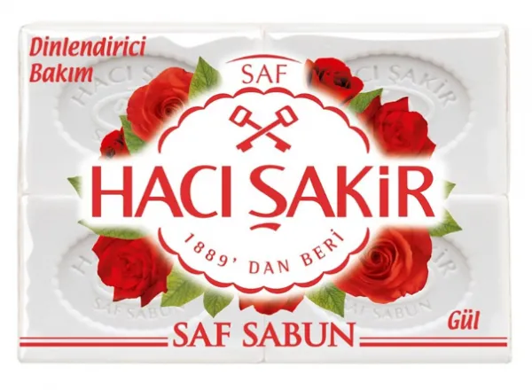 Hacı Şakir Gül Kalıp Sabun 600 gr Sabun