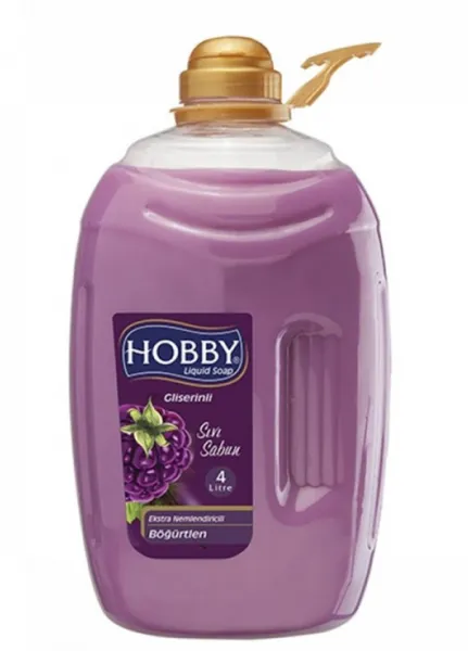 Hobby Böğürtlen Sıvı Sabun 4 lt 4000 gr/ml Sabun
