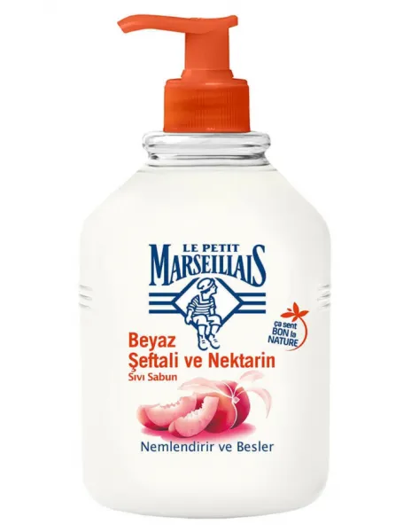 Le Petit Marseillais Şeftali ve Nektarin Sıvı Sabun 500 ml Sabun