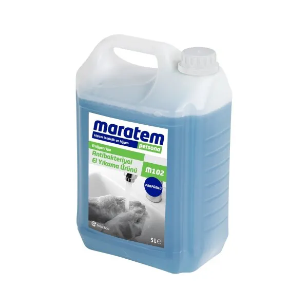 Maratem M102 Antibakteriyel Parfümlü Sıvı Sabun 5 lt Sabun