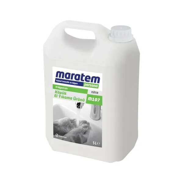 Maratem M107 Nötr Köpük Sabun 5 lt Sabun