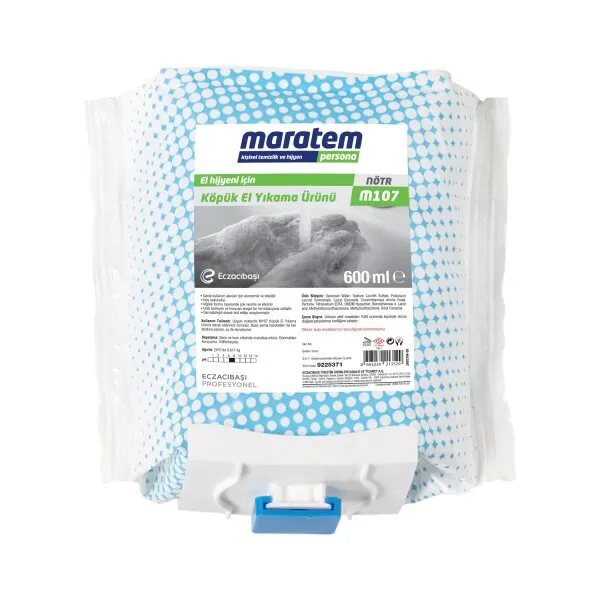 Maratem M107 Nötr Köpük Sabun 600 ml Sabun
