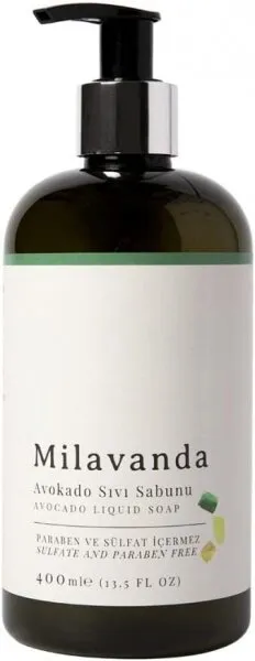 Milavanda Avokado Sıvı Sabun 400 ml Sabun