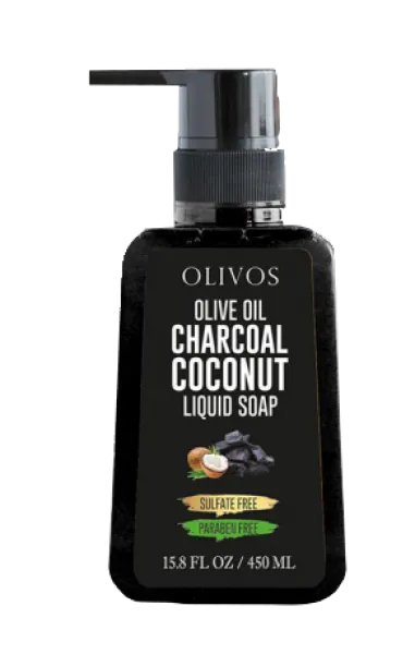 Olivos Kömür Hindistan Cevizi Sıvı Sabun 450 ml Sabun