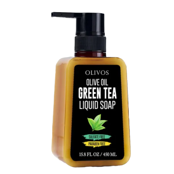 Olivos Yeşil Çay Özlü Sıvı Sabun 450 ml Sabun