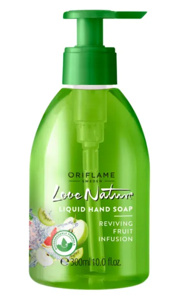 Oriflame Love Nature Canlandırıcı Meyve Kokteylli Sıvı Sabun 300 ml Sabun