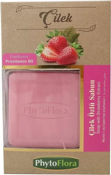 Phytoflora Çilek Özlü Sabun 125 gr Sabun