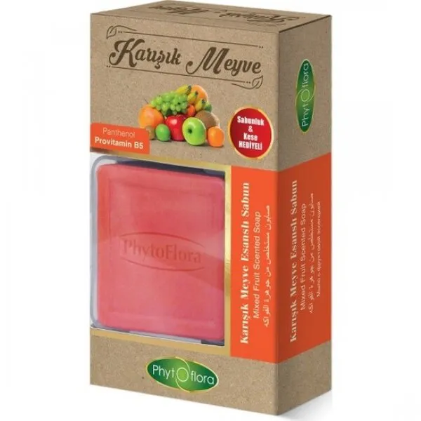 Phytoflora Karışık Meyve Esanslı Sabun 125 gr Sabun