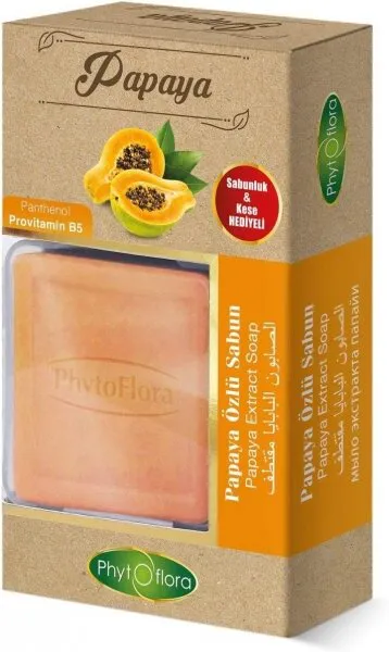 Phytoflora Papaya Özlü Sabun 125 gr Sabun
