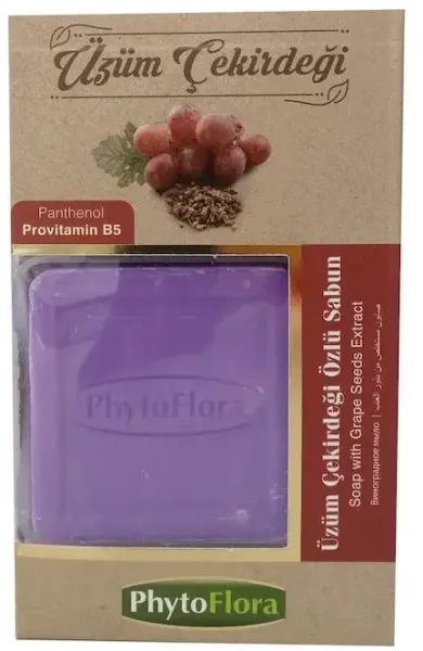 Phytoflora Üzüm Çekirdeği Özlü Sabun 125 gr Sabun