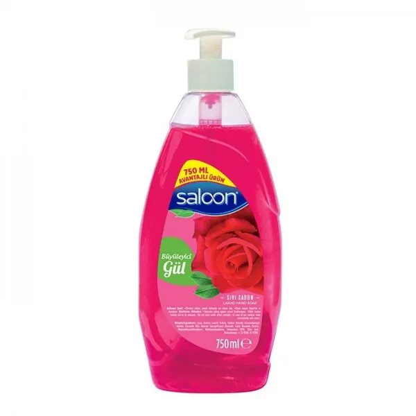 Saloon Büyüleyici Gül Sıvı Sabun 750 ml Sabun