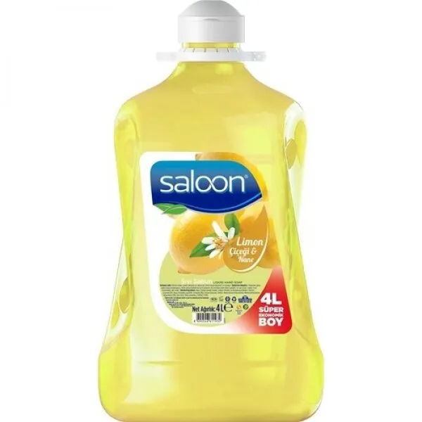 Saloon Limon Çiçeği Sıvı Sabun 4 lt Sabun