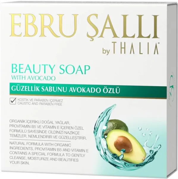 Thalia Ebru Şallı Avokado Güzellik Sabunu 100 Gr Sabun
