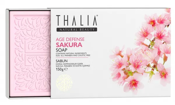 Thalia Sakura Özlü Yaşlanma Karşıtı Sabun 150 gr Sabun