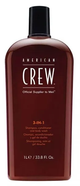 American Crew 3 in 1 1000 ml 1000 ml 3'ü 1 Arada