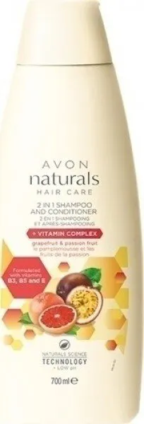 Avon Naturals Greyfurt ve çarkıfelek Meyveli 700 ml 2'si 1 Arada