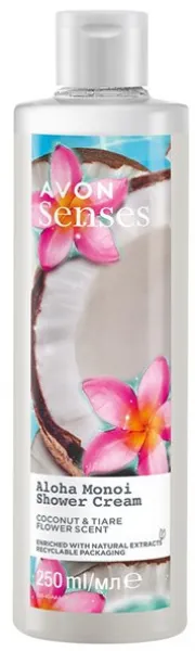 Avon Senses Aloha Monoi Kremsi 250 ml Vücut Şampuanı