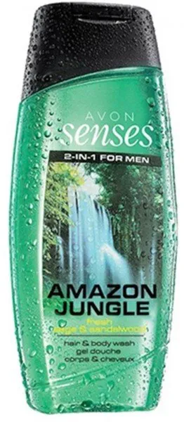 Avon Senses Amazon Jungle 250 ml Şampuan / Vücut Şampuanı