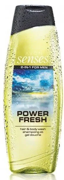 Avon Senses Power Fresh 250 ml Şampuan / Vücut Şampuanı