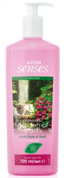 Avon Senses Romantic Garden Of Eden Egzotik Meyve Kokulu 720 ml Vücut Şampuanı