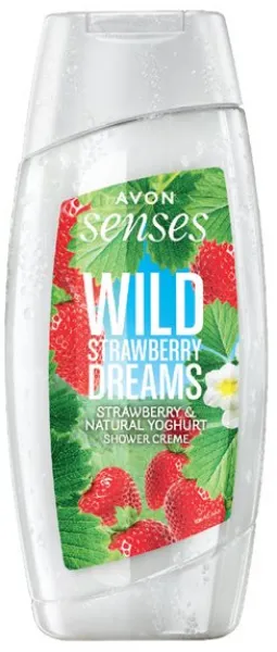 Avon Senses Wild Strawberry Kremsi 250 ml Vücut Şampuanı