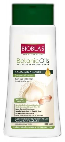 Bioblas BotanicOils Sarımsak 360 ml Şampuan