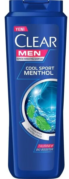 Clear Men Cool Sport Menthol 550 ml Şampuan