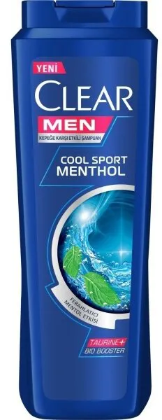 Clear Men Cool Sport Menthol 600 ml Şampuan