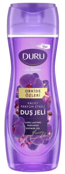 Duru Lüx Perfumes Orkide Duş Jeli 450 ml Vücut Şampuanı