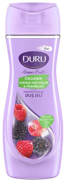 Duru Organic Fruits Kırmızı Meyveler ve Frambuaz 450 ml Vücut Şampuanı