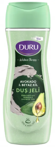 Duru Wellness Therapy Avokado ve Beyaz Kil 450 ml Vücut Şampuanı