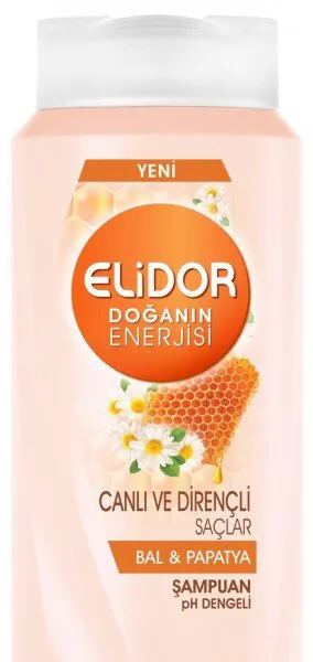 Elidor Canlı ve Dirençli Saçlar 550 ml Şampuan