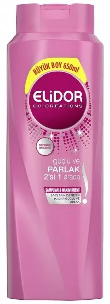 Elidor Güçlü ve Parlak 650 ml 650 ml 2'si 1 Arada