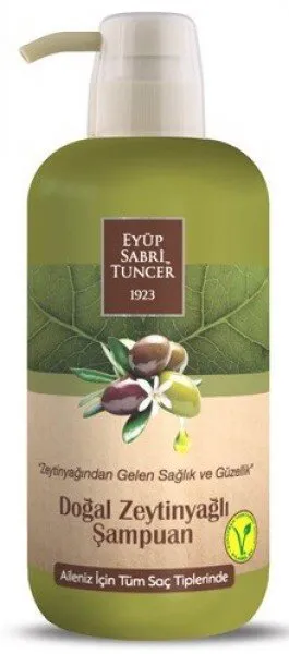Eyüp Sabri Tuncer Doğal Zeytinyağlı 600 ml Şampuan