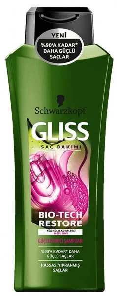 Gliss Bio-Tech Güçlendirici 525 ml Şampuan
