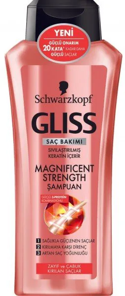 Gliss Magnificent Strength 400 ml Şampuan