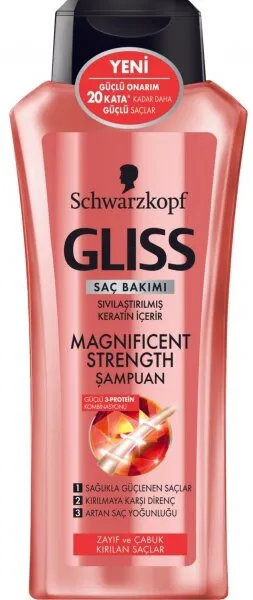 Gliss Magnificent Strength 550 ml Şampuan