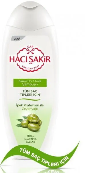 Hacı Şakir 2'si 1 Arada Zeytinyağı 500 ml 2'si 1 Arada