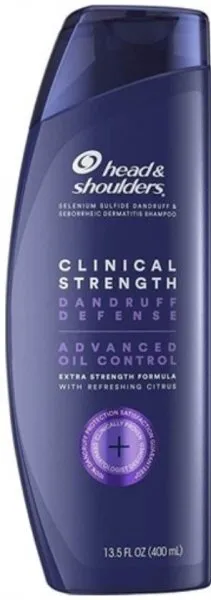 Head & Shoulders Clinical Strength Kepek Savunma Yağ Kontrolü 400 ml Şampuan
